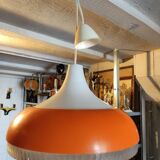 Vintage 1970, suspension Space age UFO orange