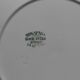 Boch Frères porcelain dinner plate, La Louvière, Bonaparte