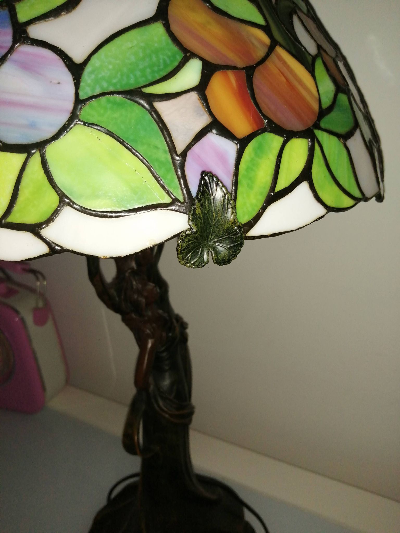 Lampe en Pâte de Verre