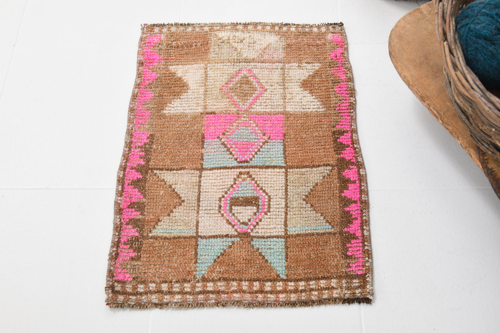 Star Pattern Turkish Door Mat Rug