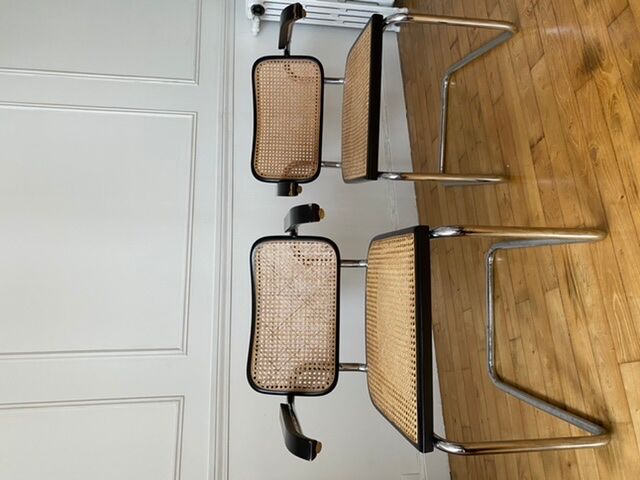 Paire de fauteuils B64 par Marcel Breuer