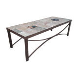 Post modernist ceramic coffee table in 60s/70s