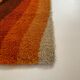 Tapis psychédélique « wave"high pile par prinstapijt desso, pays-bas années 1970