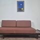 Vintage Scandinavian style daybed sofa
