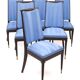 Set de 6 chaises Art Déco