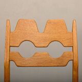Henning Kjærnulf Set of 6 Razorblade Dining Chairs in Lambswool and Oak
