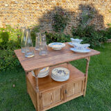 Vintage store serving table 1900