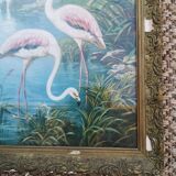 Tableau pastel ancien