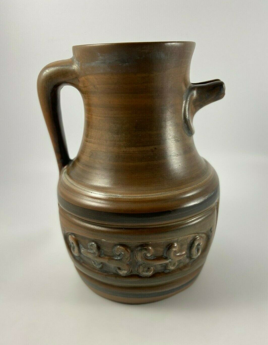 Pitcher in ceramic by Jean de Lespinasse 1950