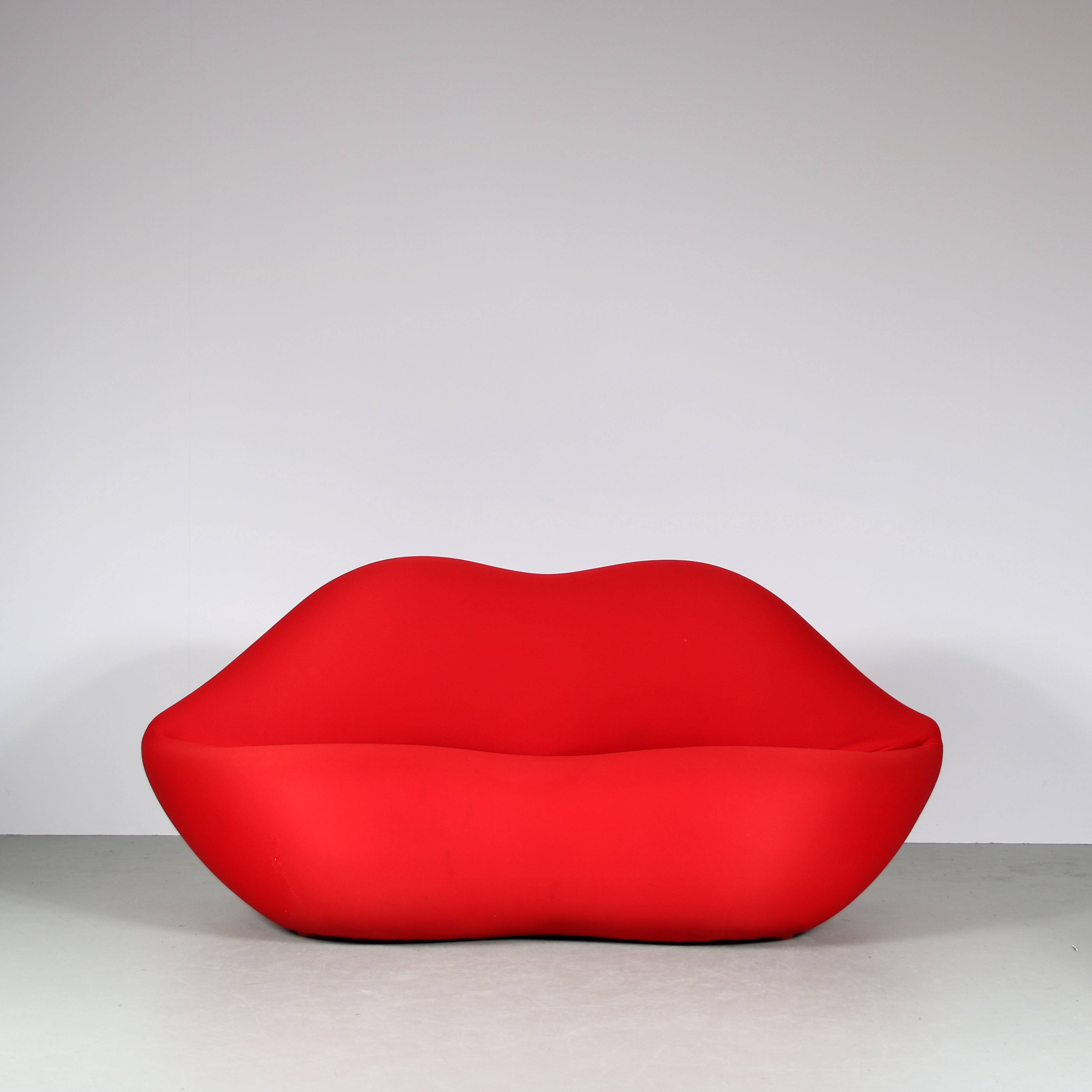 “Bocca” Sofa by Studio 65 for Edra, Italy 1999