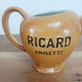 Stoneware pitcher Ricard anisette