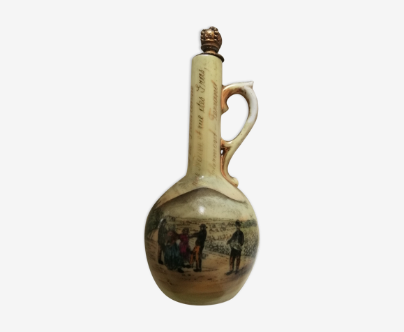 Ancien flacon porcelaine de Saxe