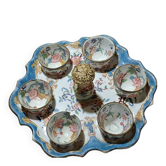 Fine English porcelain. Egg cup holder