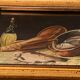 Oil painting on panel Signed Still Life