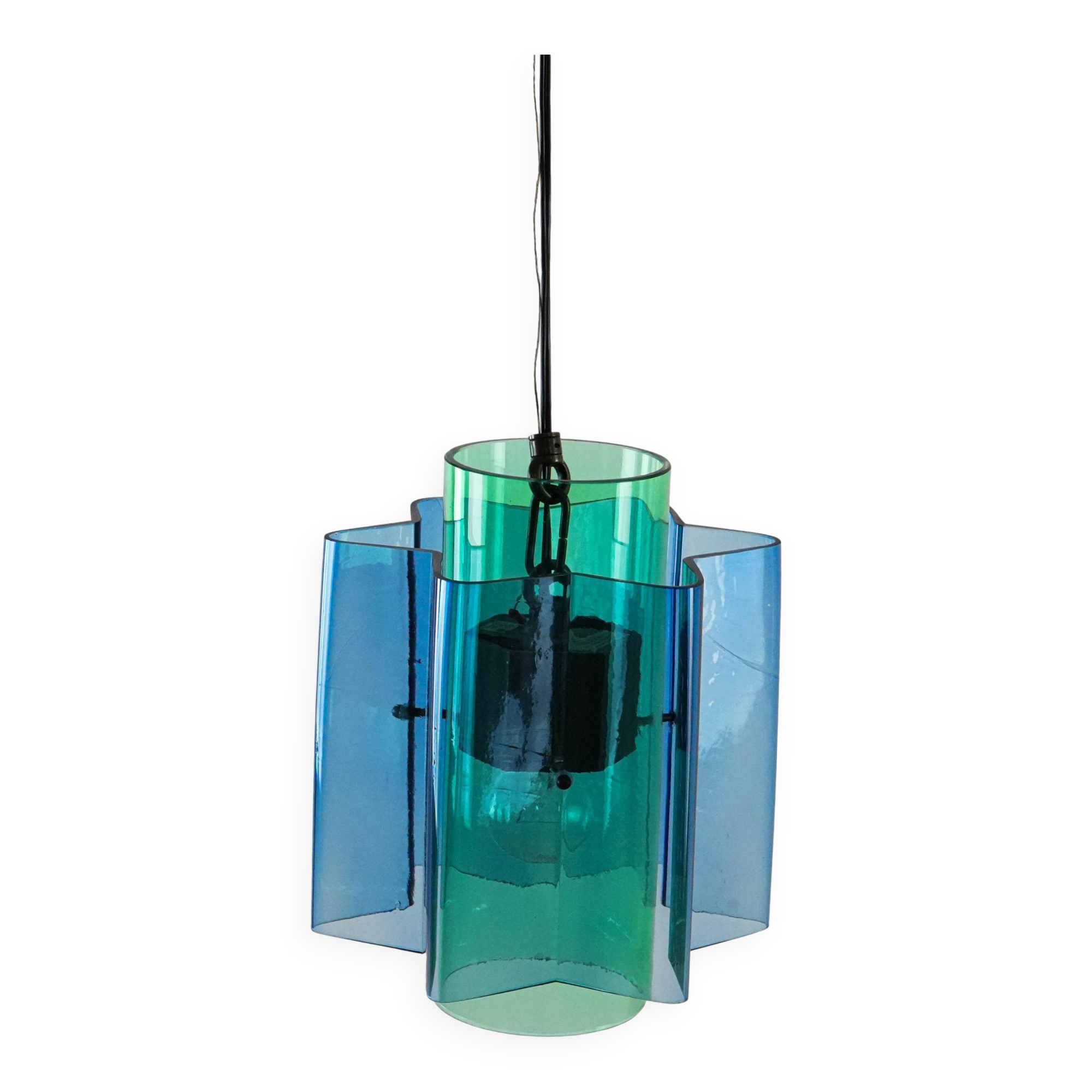 Pendant lamp, Italian design, 1970s, manufactured in Italy