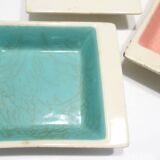 Trio de vide-poches céramique allemande des années 1950