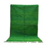 Handmade Moroccan wool Berber rug size 100 x 200 cm