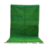 Handmade Moroccan wool Berber rug size 100 x 200 cm