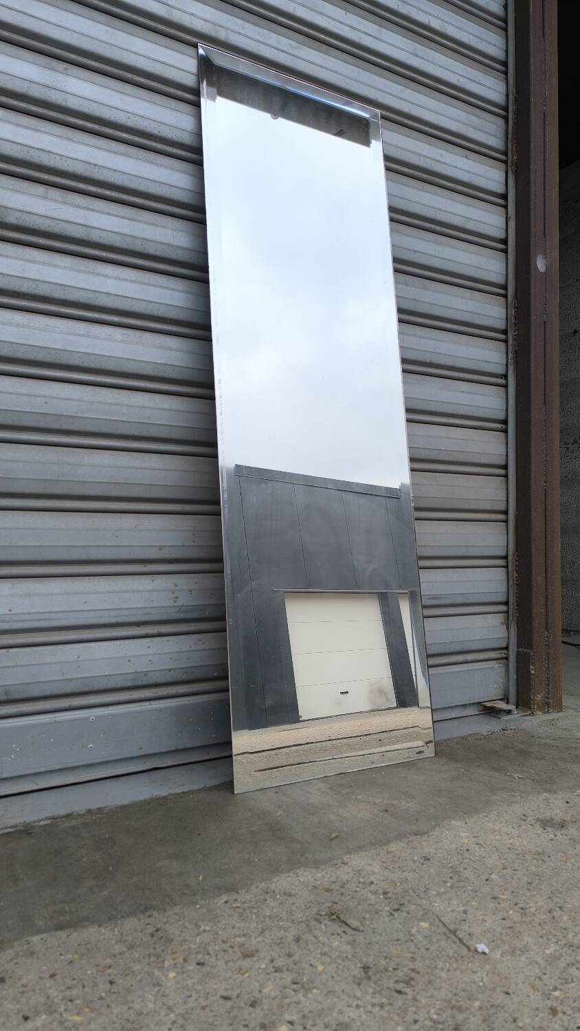 Beveled mirror 145 cm x 45 cm