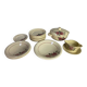 Old half-porcelain service Badonviller Strasbourg – 22 pieces