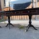 Coiffeuse triptyque vintage 1960s en acajou– signée G. Blouin Nantes