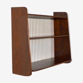 Asymmetrical Scandinavian shelf by Ilse Möbel 1950s