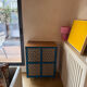 Walnut furniture and gold leaf