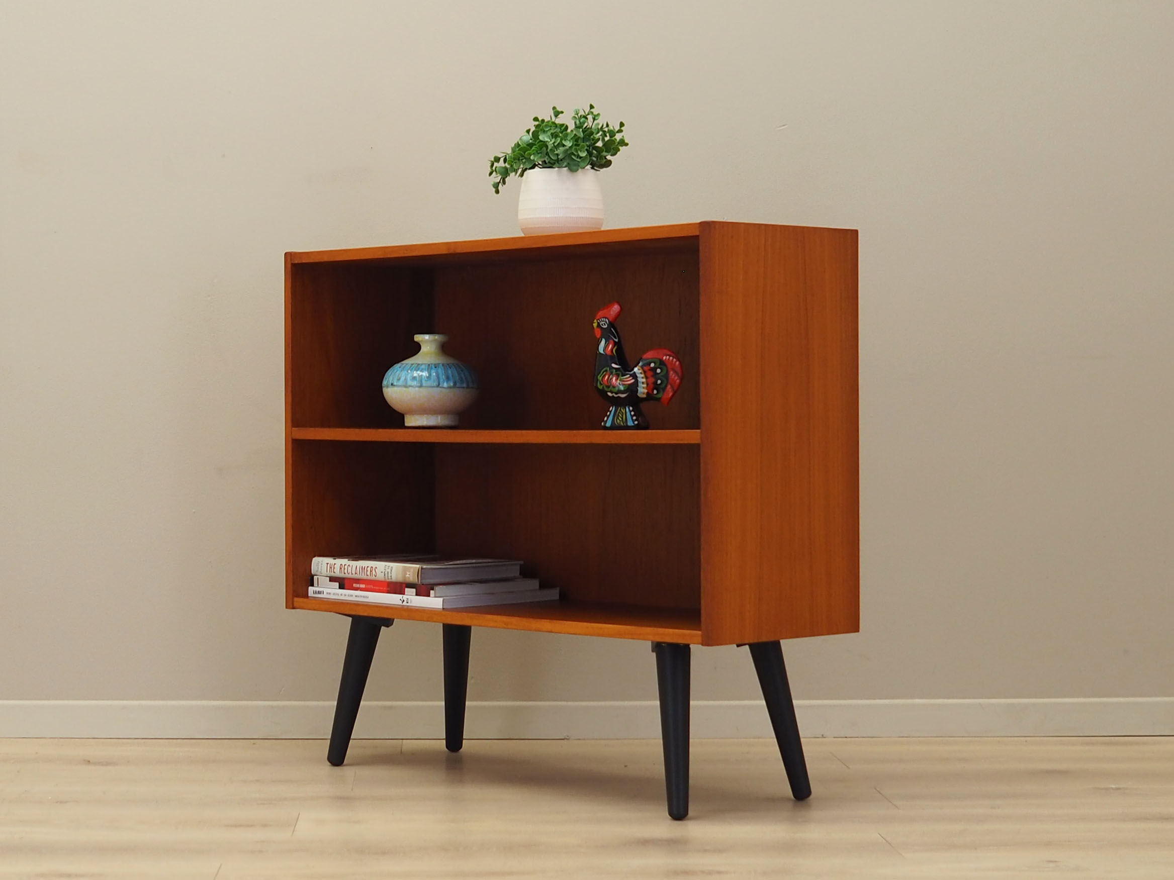 Teak bookcase, Danish design, 1970s, production: Denmark