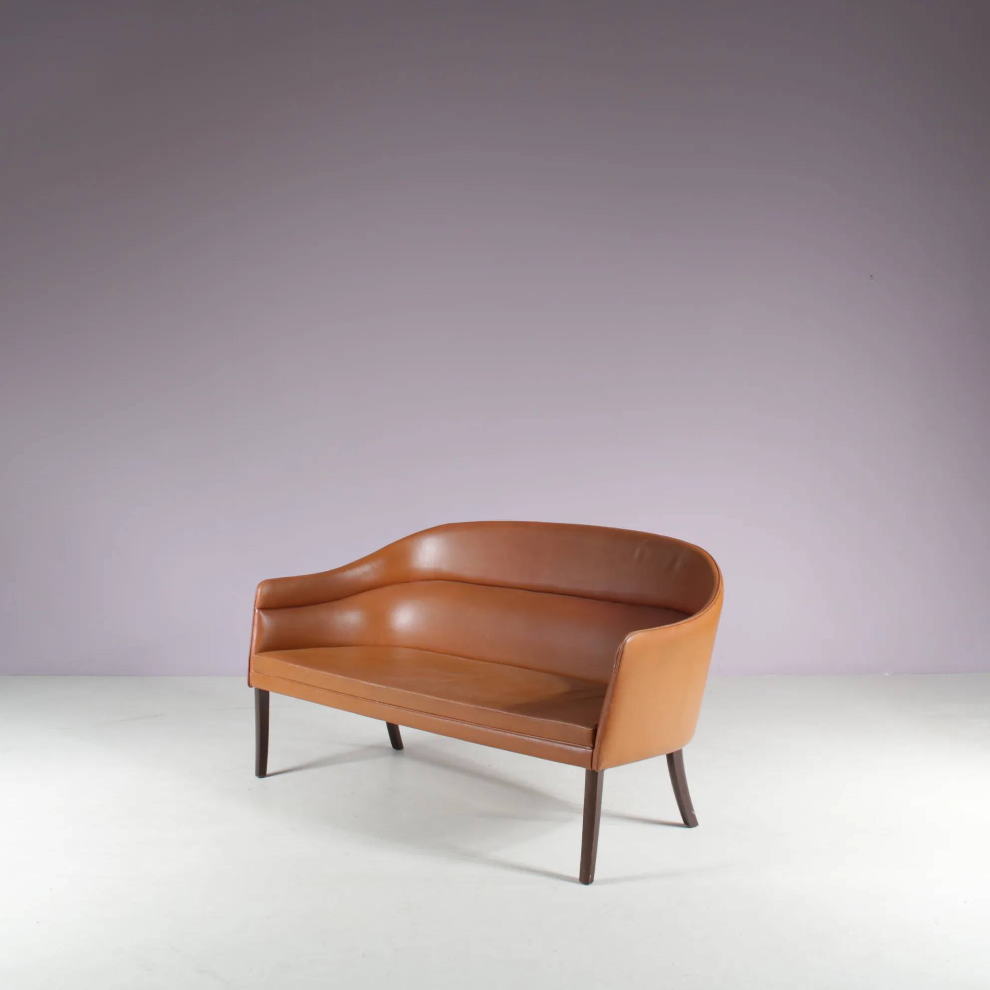 Sofa by Ole Wanscher for J. Jeppesen, Denmark, 1950s