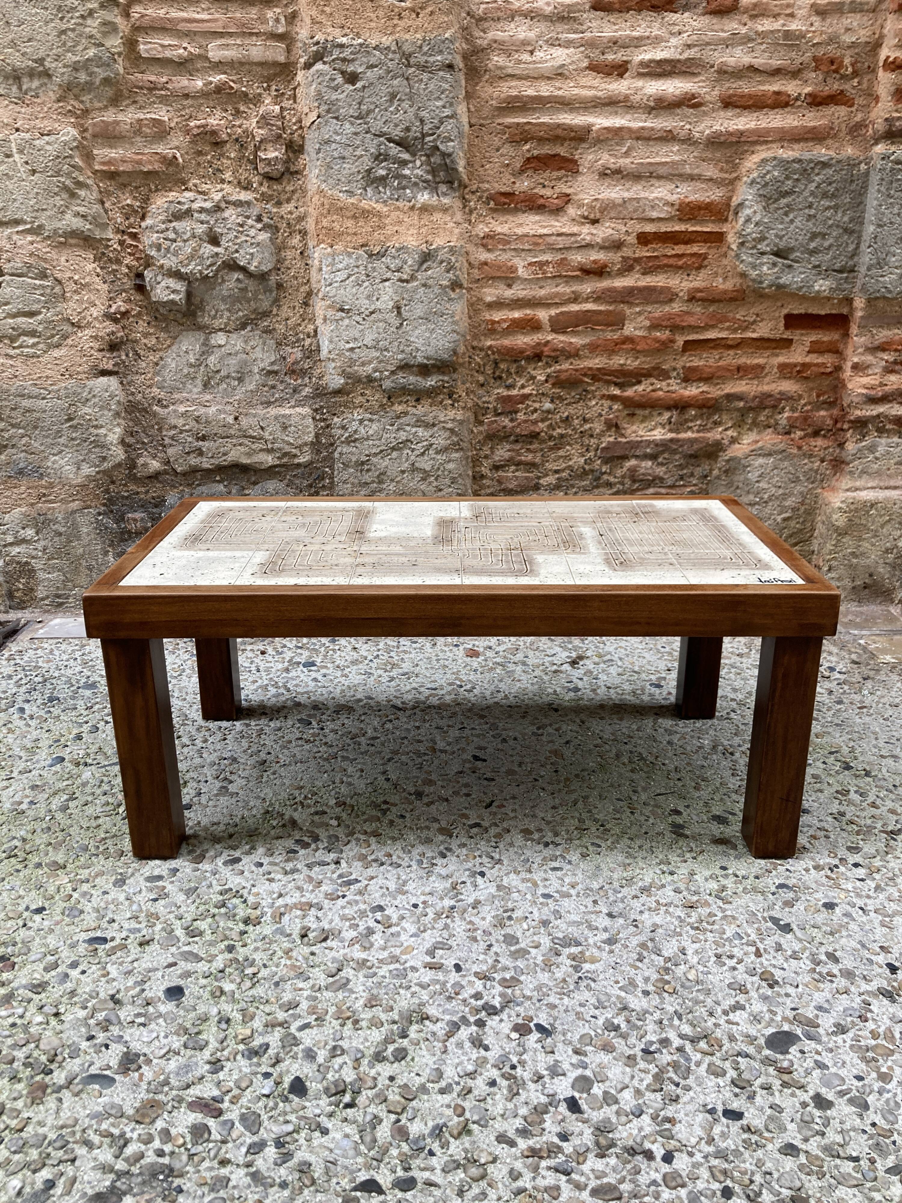 Table basse Vallauris Jean D'asti