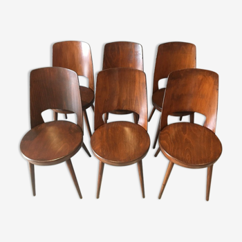 6 Baumann chairs, Mondor model