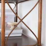 Rattan shelf