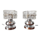 Paire de lampes Vintage 1970