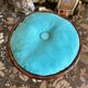 Pouf en rotin vintage