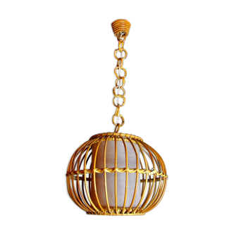 Rattan suspension, France, 1960