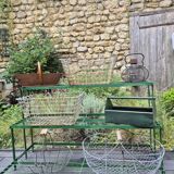 Panier métallique ancien