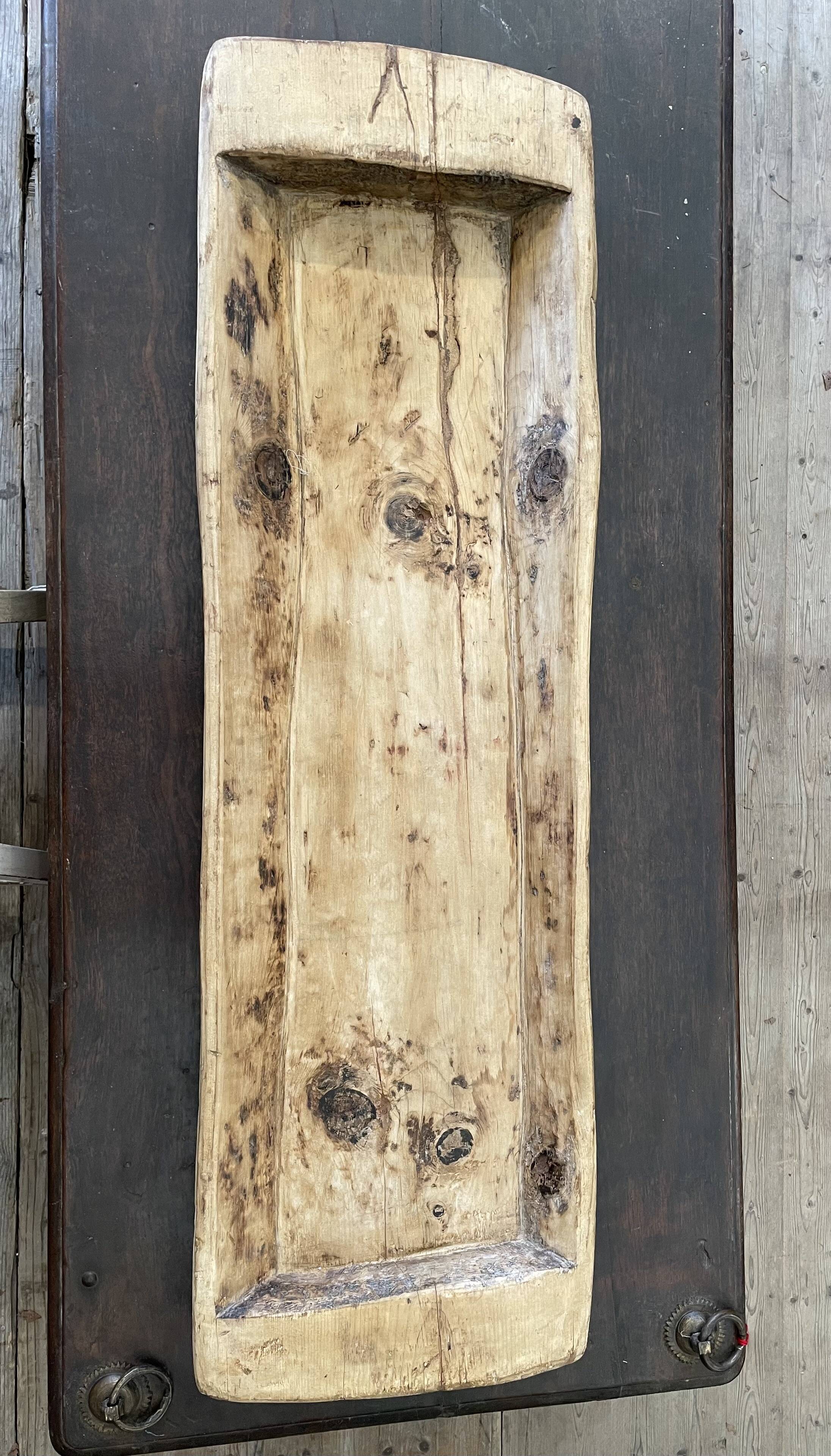 Large wooden tray from Nagaland