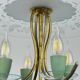 Vintage chandelier attributed to Pietro Chiesa for Fontana Arte, Italy, 1930s.