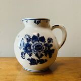 Vintage Delft Blue pitcher or jug - earthenware Made in Holland