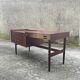 Midcentury desk with box and mahogany finish L166