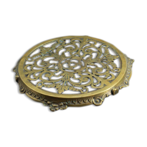 dessous de plat en laiton