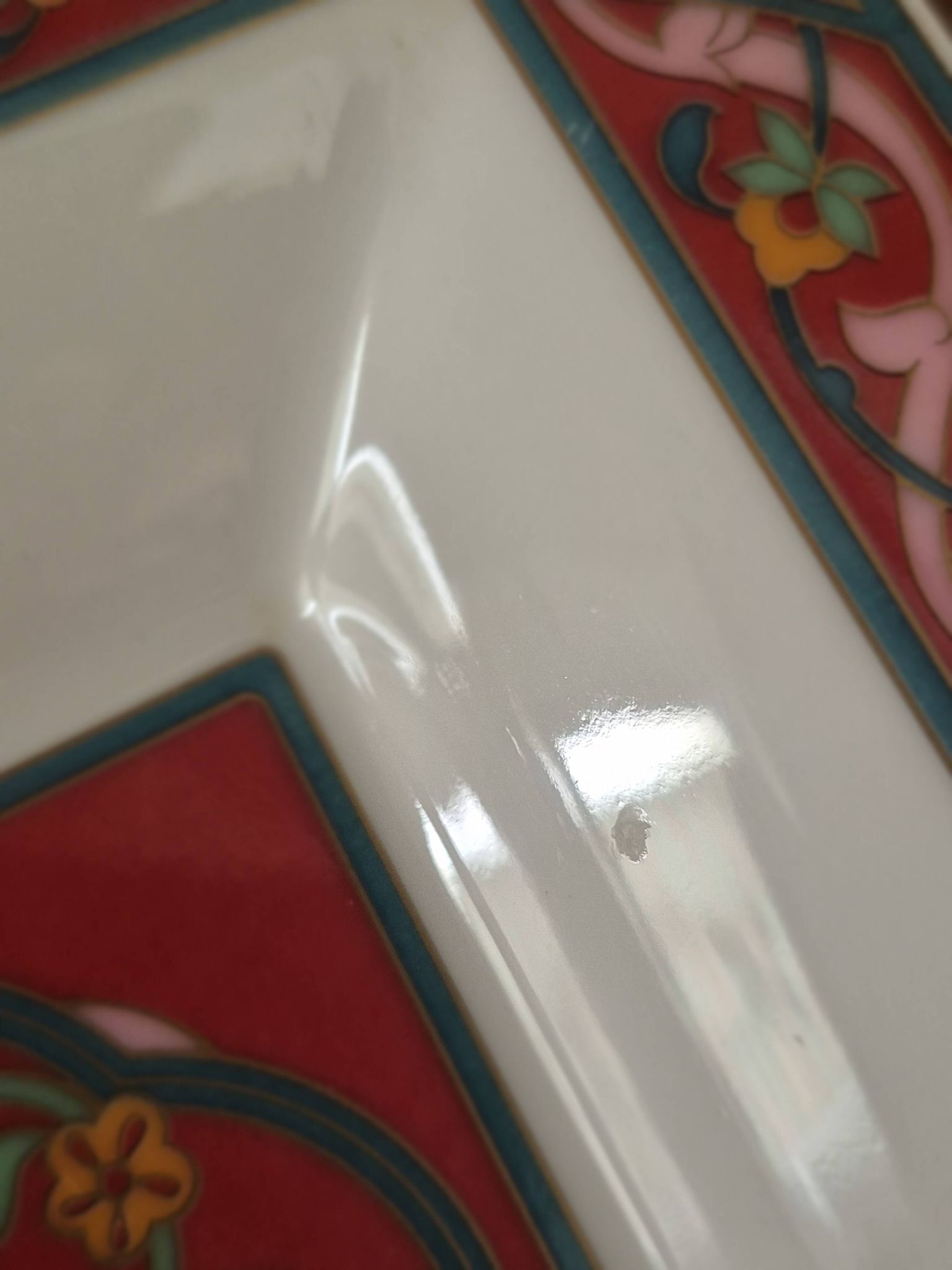 "Singapore" catchall by Paloma Picasso for Villeroy and Boch from the 90s.