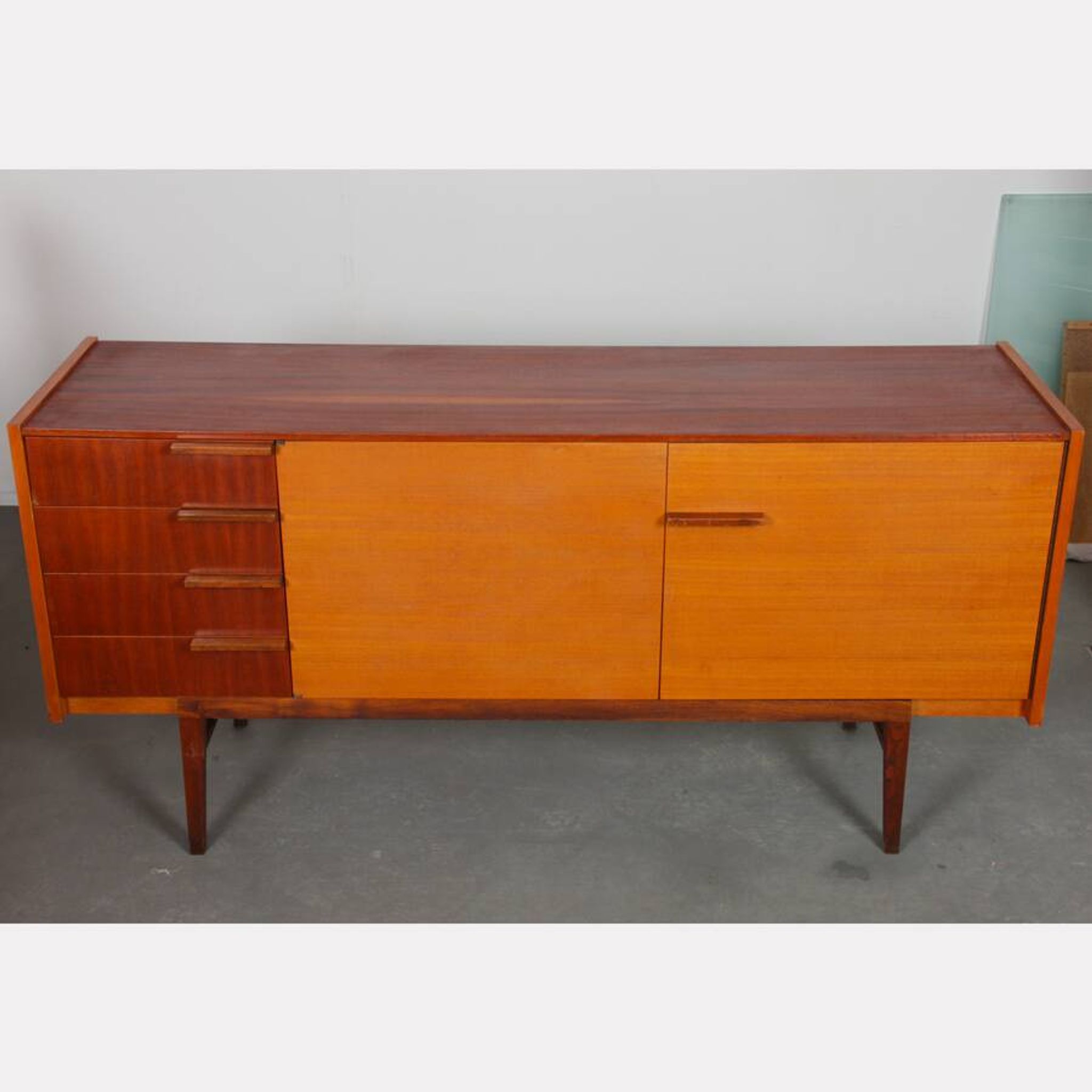Vintage sideboard by Frantisek Mezulanik for UP Zavody, 1960s