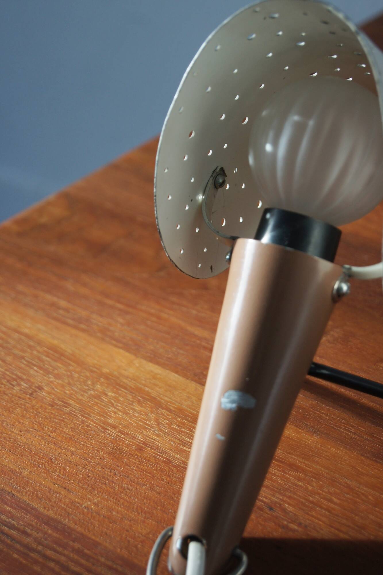 German Table Lamp attributed to Ernest Igl for Hillebrand, 1950s