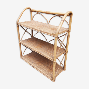 Etagere en rotin