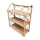 Rattan shelf
