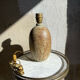 Stoneware foot lamp