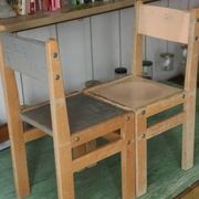 Chaises enfant années 50