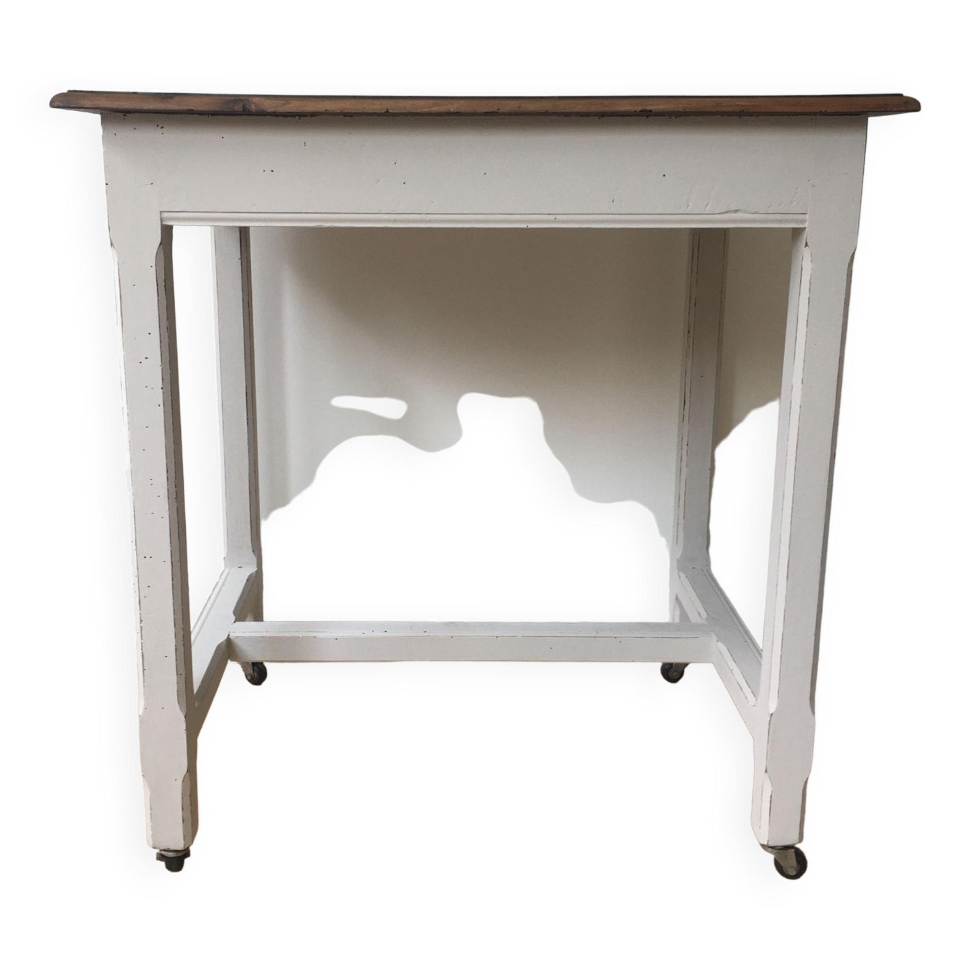 Vintage solid wood service