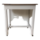 Vintage solid wood service